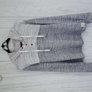 Mens Lucky Brand Grey Hoodie Size L